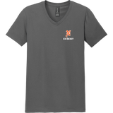Midd North Hockey Softstyle V-Neck T-Shirt