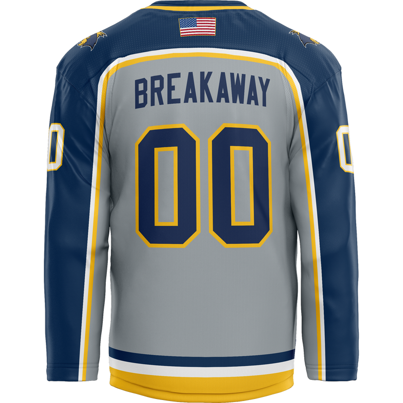 Delaware Jr. Blue Hens 30th Adult Player Sublimated Jersey