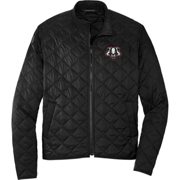 Scary Badgers Mercer+Mettle Quilted Full-Zip Jacket