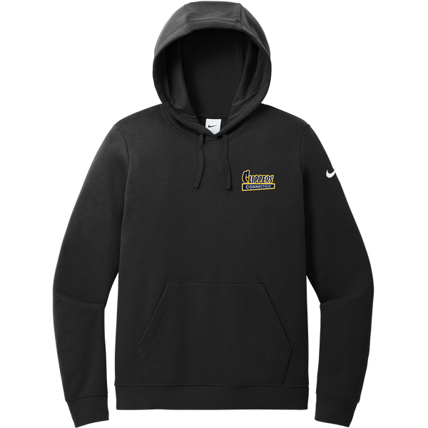CT Clippers Nike Women's Club Fleece Sleeve Swoosh Pullover Hoodie
