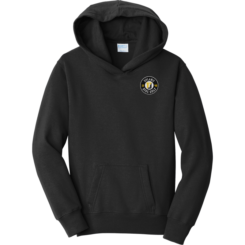 Upland Disc Golf Youth Fan Favorite Fleece Pullover Hooded Sweatshirt