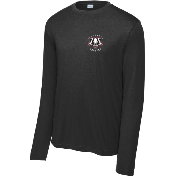 Scary Badgers Long Sleeve PosiCharge Competitor Tee