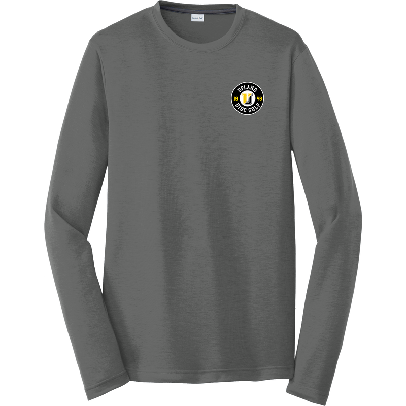 Upland Disc Golf Long Sleeve PosiCharge Competitor Cotton Touch Tee